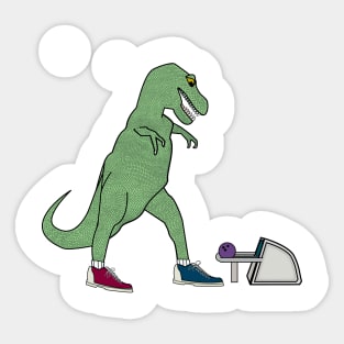 The T-Rex Bowls Sticker